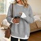 👚 2026 Rea — Över 35 200 sålda! ✨ Dam Ledig Falsk Tvådelad Sweatshirt