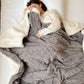 🧶 50 % RABATT NU! 🔥 Förtjockad imitation kashmir kastfilt – mjuk, lätt & varm – perfekt för soffan och sängen – 5 storlekar & 9 färger 🛋️
