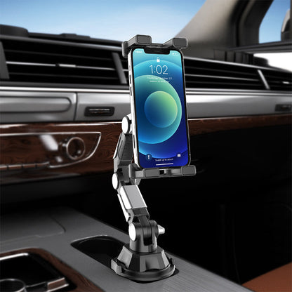 🚗📱 Vikbart Surfplattefäste för Bilens Kophållare – Stabilt fäste, 360° rotation, fälls ihop på ett ögonblick, håller ögonen på vägen och händerna fria 🛣️👍