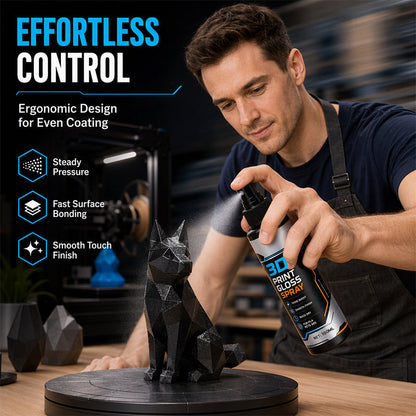 🖨️ KÖP 2, FÅ 1 GRATIS! ✨ 3D-skrivare Glanssspray – Snabbtorkande, minskar lagerlinjer & glansigt – Perfekt för PLA, PETG & ABS – Professionell ytfinish 🎨