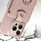 🎉 BEGRÄNSAD TID 50% RABATT! 📱 Crossbody plånboksfodral – RFID-blockerande, dragspelskortfack & avtagbar rem – Litchi-mönstrat PU-läder ✨