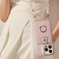 🎉 BEGRÄNSAD TID 50% RABATT! 📱 Crossbody plånboksfodral – RFID-blockerande, dragspelskortfack & avtagbar rem – Litchi-mönstrat PU-läder ✨