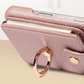 🎉 BEGRÄNSAD TID 50% RABATT! 📱 Crossbody plånboksfodral – RFID-blockerande, dragspelskortfack & avtagbar rem – Litchi-mönstrat PU-läder ✨