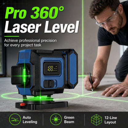 Självnivellerande grön lasernivå