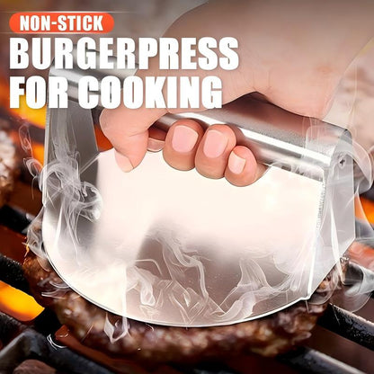 Non-Stick Burgerpressare för Matlagning