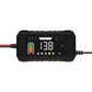 12V 6A Smart Billaddare med LCD-display