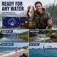 Julkalender med fiskedrag – Blindbox-set med wobbler, popper och skeddrag