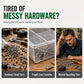 🔧 BEGRÄNSAD TID 50% REA! 🧰 Bärbar förvaringsbox för smådelar – Högtransparent design, anpassningsbara fack & ergonomiskt handtag – Organisera ditt verkstadsrum ✨