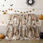 Halloween spöktryckt mysig pläd