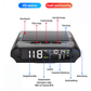 Solcellsdriven GPS-head-up-display för bilar