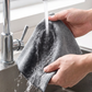 🧽 TIDSBEGRÄNSAT 50% RABATT! 💣 Tjock Ränderfri Rengöringsduk för Bil och Hem – Superabsorberande, Luddfri ✨
