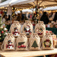 🎄 TIDSBEGRÄNSAT 50% RABATT! 🎁 Julklappspåsar med Dragsko – Festliga Tomte- & Renmotiv, Dubbel Dragsko & Hållbart Tyg – Julglädje i Varje Gåva ✨