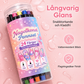 🌹 50% RABATT NU ! !🌹24-färgers dubbeländade nagelkonstpennor set