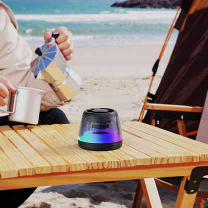Magnetisk Mini Bluetooth-högtalare med RGB-ljus