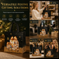 🎄 TIDSBEGRÄNSAT 50 % RABATT! 🖤 Svart Julklappsväska i Non-Woven – Slitstark med Hög Bärförmåga, Väderbeständig Laminerad Barriär & Fantastiska Guldfoliedetaljer – Elegant Julklappsinslagning ✨