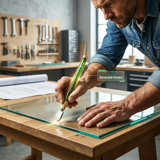 Professionellt glasskärarverktyg