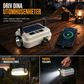 🏕️50 % RABATT!☀️Solcellsdriven, uppladdningsbar LED-campinglykta – väderbeständig, bärbar, mångsidig ✨