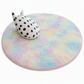 🛋️ 50 % RABATT! ✨ Tjock och mjuk luggmatta – exklusiv tie-dye-design med gradient, värmeisolerande vaddering och halkskydd – mysig komfort i varje rum 🏠