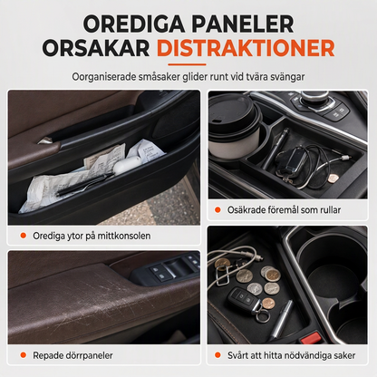 🚗 50% RABATT NU!! 🥤Multifunktionell hopfällbar mugghållare för bildörr, dryckes
