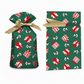 ⏳ Tidsbegränsad 50 % rabatt ⏰ Julklappspåsar med dragsko och band, 50 st 🎄🎁