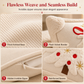 🎄50% RABATT🧸Broderad Julgransformad Kuddfodral med Rosett 45x45cm, fin juldekoration till hemmet✨