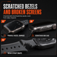 Integrerat smartwatch-armband med skyddande skal och sportrem