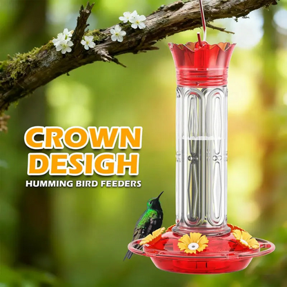 Hanging Hummingbird Feeder with Ant Moat
