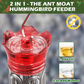 Hanging Hummingbird Feeder with Ant Moat
