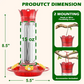 Hanging Hummingbird Feeder with Ant Moat