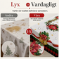 🎄 50 % RABATT✨Vattentät julbordsduk, skyddar bordet mot fläckar🏚️