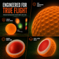 Självlysande LED-golfbollar för Nattgolf – Ljusa & Blinkande Golfbollar med Optimal Bollflykt