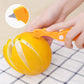 Smidig citrus- och fruktskalare med ergonomiskt fingergrepp – Enkel skalning utan kladd