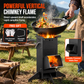 🔥50% RABATT! Hopfällbart Vedeldat Raketkök – Kraftigt Stål & Verktygsfri Montering för Friluftsmatlagning 🏕️🍳
