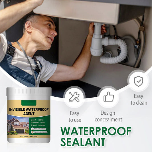 🔥💧【Transparent, vattentät tätningsmassa】—— Applicera den, så ”täpps” sprickorna av sig själva och läckande ställen blir helt vattentäta! ✨