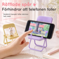Söt stolformad mobiltelefonhållare, kreativ skrivbordshållare och dekorativt ornament för studentrummet