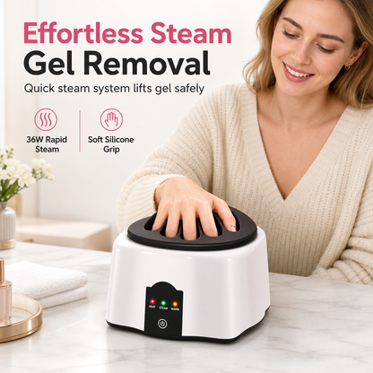 📢📢 50% RABATT!! ⏰ 36W Professionell ångborttagare för nagellack – Snabb och skonsam borttagning av gel & akryl