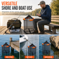 🎣 50% RABATT! 🐟 Flytande hopfällbart fisknät – Trasselfritt & belagt för havsfiske ✨
