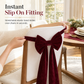 🎀50% RABATT! 🔥 Stor julrosett i sammet – Premium plyschsammet, ståltrådskanter för enkel formning, färdigknuten designerstil, perfekt som julgrantopp, till kransar, girlanger & heminredning ✨