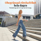 👖 50% RABATT NU!🌟 Dam High Waist Vida Jeansshorts – Benlängande & Vintage Tvätt – Casual Croppade Byxor 👒